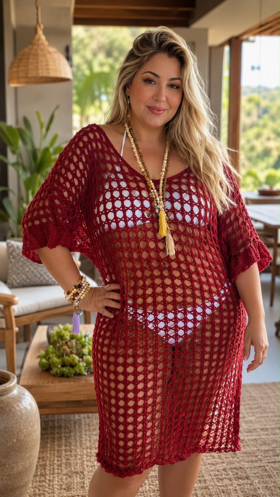 Saída V- vermelho