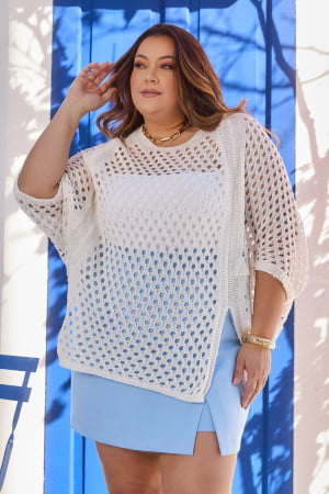 Blusa Casulo- Branca 