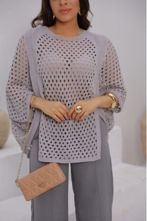 Blusa Casulo- prata