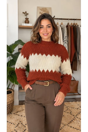Blusa trama Siena