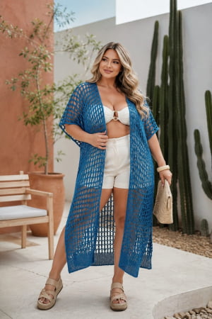 Max kimono -azul jeans 