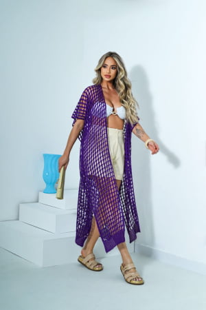 Max kimono -roxo púrpura 